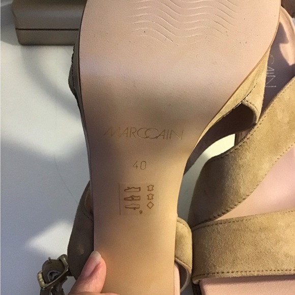 NWOT Marc Cain Block Heeled Platforms - Picture 5 of 10